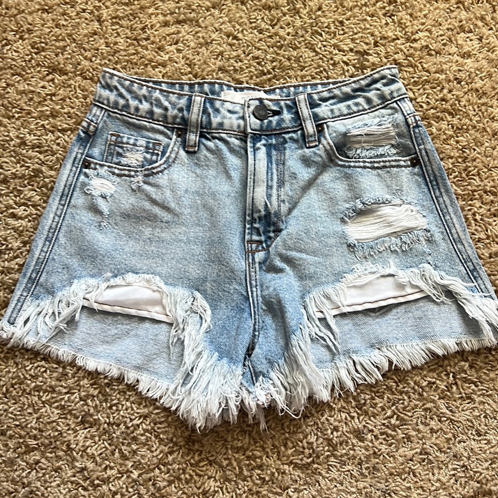 Buckle Hidden brand high waist shorts
